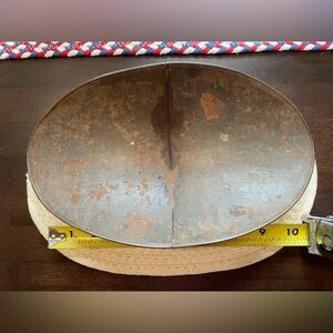 VINTAGE SCALE PAN Rustic Metal